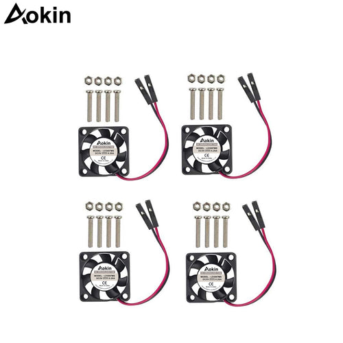 Raspberry Pi Fan Small Computer Fan Raspberry Pi Cooling Fan 30x30x7mm Brushless CPU Cooling Fan for Raspberry Pi 3 B+