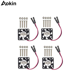 Raspberry Pi Fan Small Computer Fan Raspberry Pi Cooling Fan 30x30x7mm Brushless CPU Cooling Fan for Raspberry Pi 3 B+